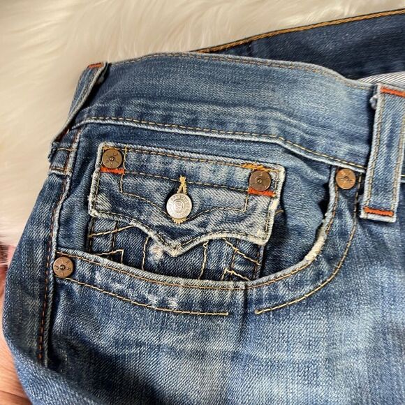 True Religion Billy Bootcut Jeans Seat 34 - Picture 10 of 12